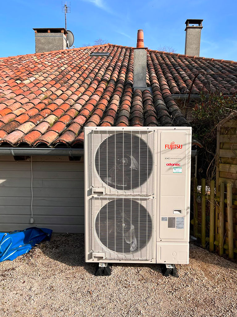 Installation d’une pompe à chaleur air / eau à proximité de Toulouse